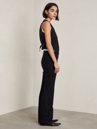 Laurent Pinstripe Pants