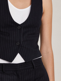 Perry Pinstripe Waistcoat