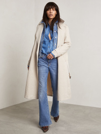 Costello Linen Trench Coat