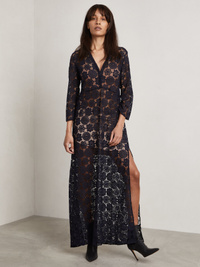 Deen Long Lace Dress
