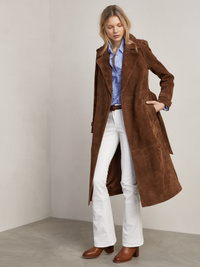 Costello Suede Coat