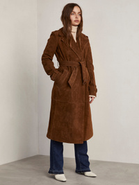 Costello Suede Coat