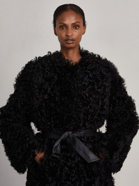 Harry Shearling Long Coat